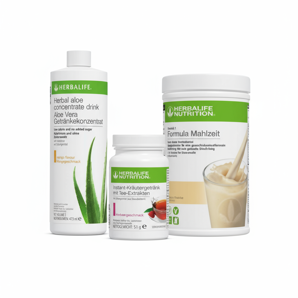 Herbalife Frühstück Pack (F1,Instant Tee Extrakten, Aloe)